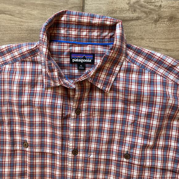 Lot of 4 Mix Patagonia Men's XL Button Up Long Shirts Cotton - Picture 2 of 15